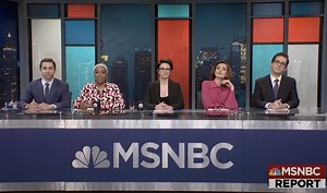 SNL Lampoons MSNBC Hosts Losing it Over Bizarre Parody Trump Remarks in Off-the-Wall Cold Open