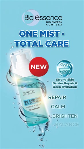 Introducing the brand NEW Bio-essence Bio-Water 9X Nano Ceramide...