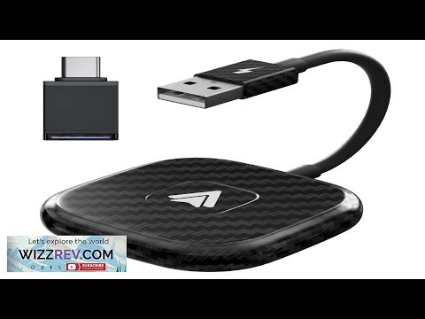 Wireless Android Auto car Adapter Wireless Carplay Dongle Convert Wired to Wireless