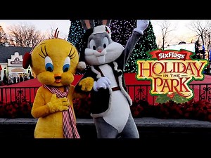 Holiday in the Park 2021 | Six Flags Great Adventure | Meeting Characters & Pin Palooza!
