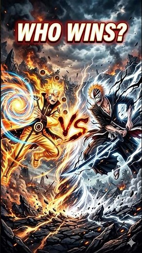 Naruto vs Ichigo 🔥 3 Rounds Battle — WHO WINS? #animevsmarvel #whowins