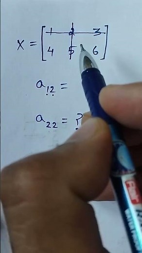 How to find element of a matrix?