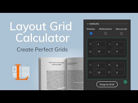 Setting up Baseline Grid - Layout Grid Calculator Plugin for Adobe InDesign