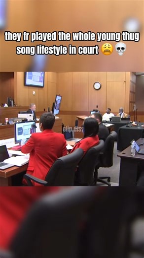 Courtroom Plays Entire Young Thug Song “Lifestyle” During Trial — Everyone’s Reaction Says It All 😬⚖️🎵 Watch full video in the first comment! | Court Audits