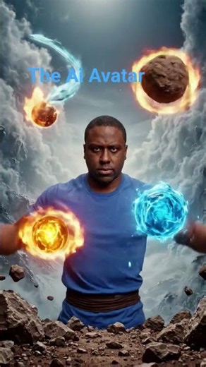 AI me : the new Avatar master of all elements Air nomad #aime #avatarstate #aitransformation