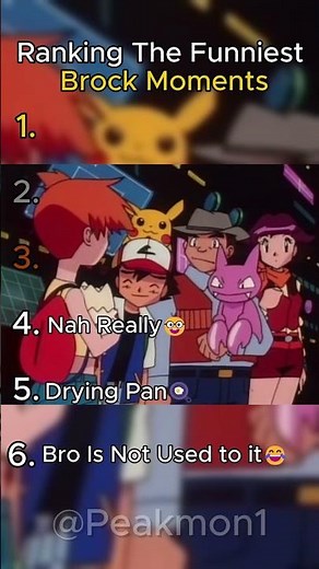 The Exact Moment Brock Became COMEDY GOLD 💀 #pokemon #anime #nostalgia