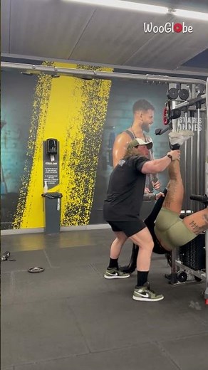 Gym Fail Funny: Fitness Enthusiast's Cable Machine Adventure || WooGlobe