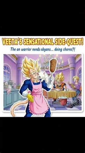 DBZ Vegeta the perfect husband.