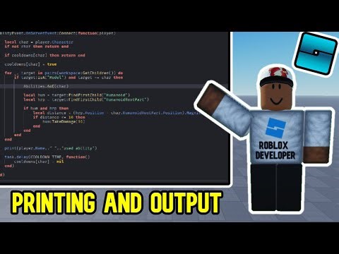 Roblox Scripting Tutorial for Beginners 2026 (#1) – Printing & Output