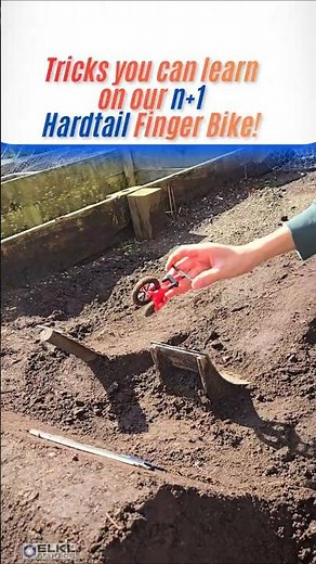 Tricks you can learn on our n+1 Hardtail finger bike! #mtb #fingerbike #fun