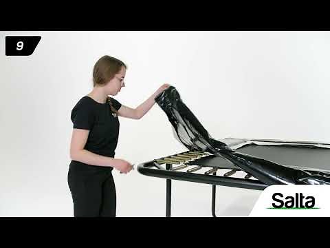 Salta First Class | Assembly video | Rectangular trampoline
