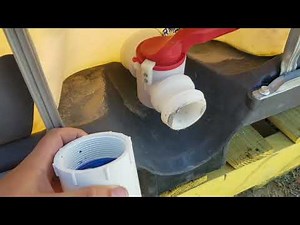 Converting IBC tote thread to garden hose