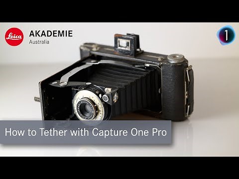 How to tether a Leica SL2 using Capture One Pro 21