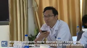 Chinese doctors directed a 5G-based remote abdominal surgery on a patient 200 km away | China Xinhua Sci-Tech
