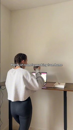 How to improve your posture when working from home - Vonhaus 140x60cm Standing Desk #standingdesk