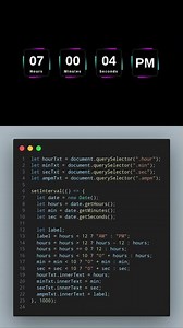 This Digital Clock Animation is Made with HTML CSS JS 😱🔥