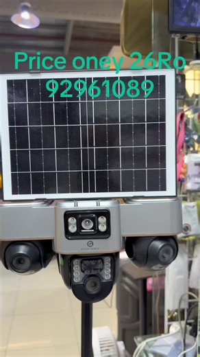 *🔒 GEEK SPACE - SMART NET CAMERA* *📞 WhatsApp: 92961089* ✅ *360° Full Rotation* – ✅ *Human Detection Alert* – ✅ *Two-Way Voice Communication* – ✅ *Night Vision (IR LEDs)* – ✅ *Motion Tracking ✅ *Mobile App Control (V380)* – ✅ *SD Card & Cloud Storage Support* – ✅ *Wi-Fi sim Easy Setup* 📸📲#foryou ##camera #oman