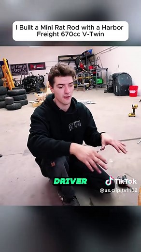 Construí un Mini Rat Rod con V-Twin de 670cc