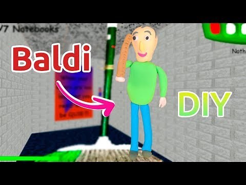 How to Make BALDI in Super Light Clay| Easy Tutorial