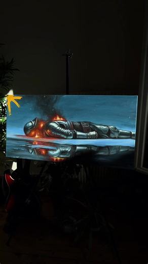 Dark Fantasy Knight Art Prints Available