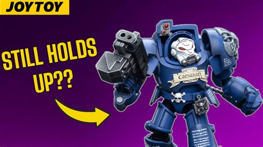 Joy Toy Warhammer Ultramarines Terminator Brother Caesaran In-Depth Action Figure Review