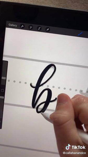 Modern Calligraphy Alphabet Tutorial