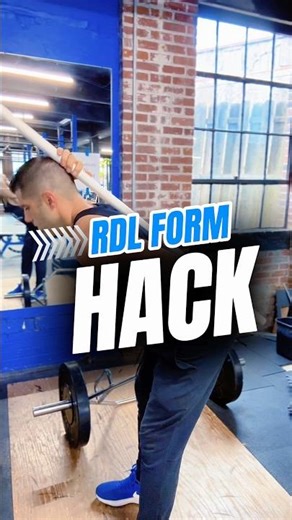 If your lower back hurts during RDLs, you’re losing your form….this fixes it
