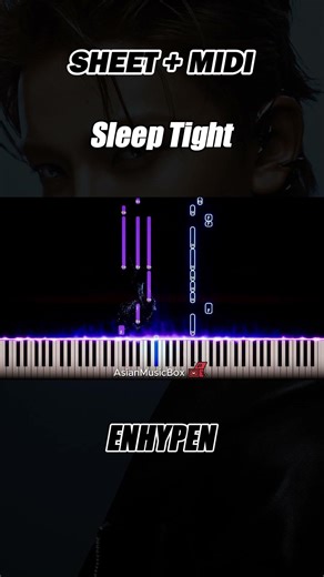 ENHYPEN 'Sleep Tight' | Piano Tutorial & Sheet Music
