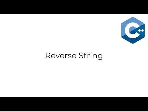 Reverse String | C++