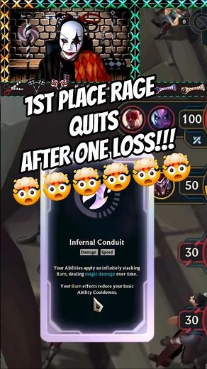 😱 FIRST PLACE RAGE QUITS!! 😱 - AP SHACO 1V2!!🤡 | EPIC ARENA OUTPLAY! | Twitch - Chaos_The_Jester 🤡