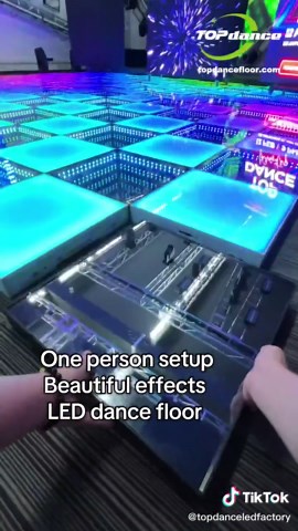 LED Dance Floor: Easy Setup and Stunning Effects