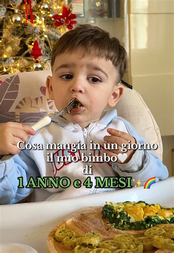 Cosa mangia in un giorno il mio bimbo di 1 anno