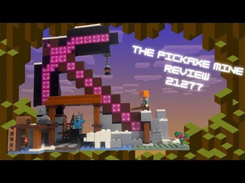 Lego Minecraft: The Pickaxe Mine Review | 21277 |