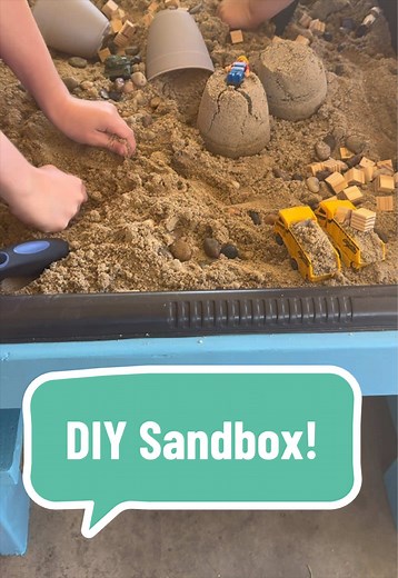 DIY Sandbox for Daycare: Build a $60 Sand Box for 4 Kids