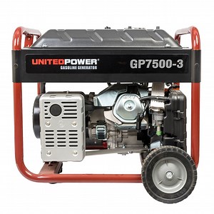 [Hot Item] 6.5kw 7kw 4-Stroke Mini Power Portable Gasoline Three Phase Generator Set with Wheels and Handle