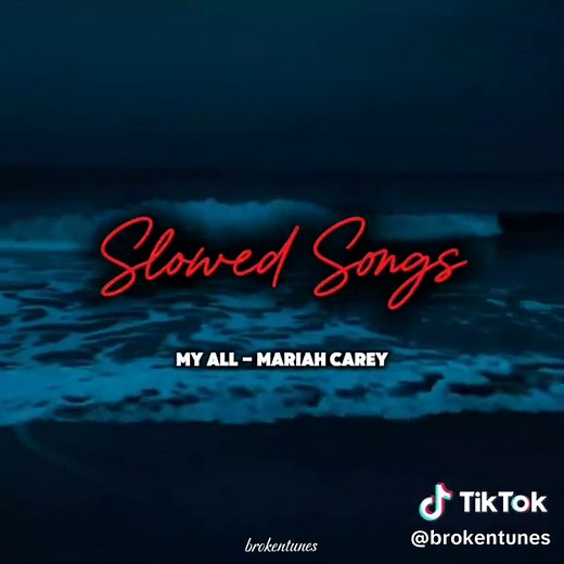 My All (Slowed) by Mariah Carey - Music Experience