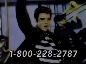 Elvis Presley collectors plate Commercial Jailhouse Rock 1989