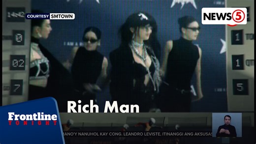 #FrontlineTonight | Ni-release na ng K-Pop group na Aespa ang kanilang latest single at music video na 'Rich Man.' For more latest stories, visit us at www.news5.com.ph | News5