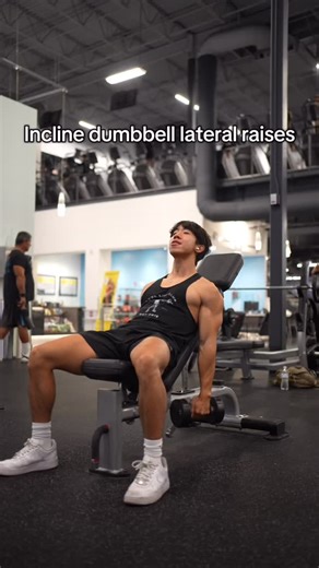 Here’s why the incline seated dumbbell lateral raise doesn’t make sense. Then I’ll show you a much better alternative you can do using the same bench. | Tyler Path