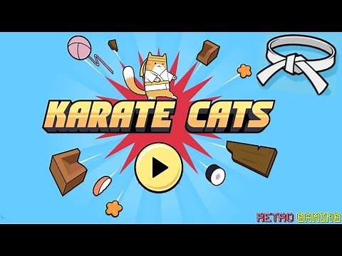 Karate Cats | Learn English | White Belt | BBC Bitesize | Retro Gaming