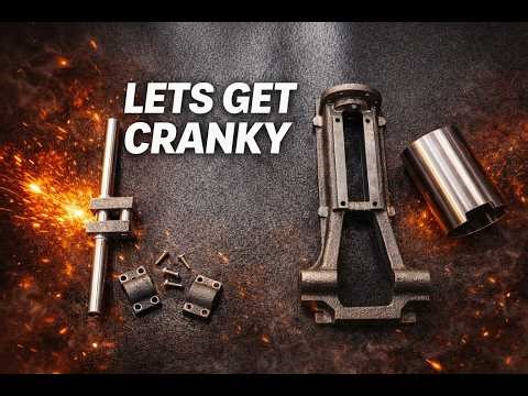 Let’s Get Cranky! Machining the Crankshaft PM Research Engine Part 3