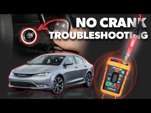 2016 Chrysler 200 - No Crank Diagnostics