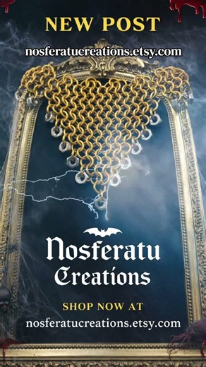 Handmade Chainmail That Hits Different #goth #altfashion #jewelry #industrialfashion