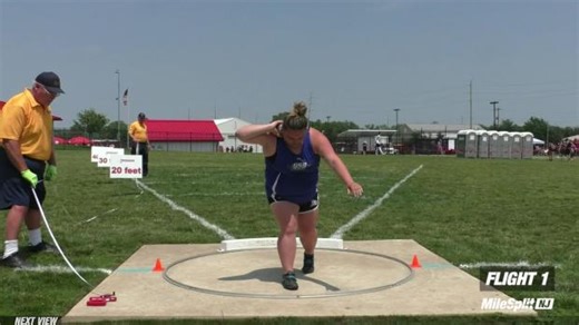 Girls Shot Put Finals Flight 1 - NJSIAA MOCs | NJSIAA State Meet Of Champions