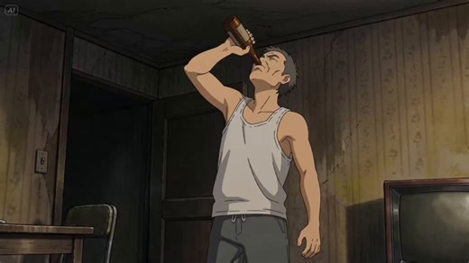 Seedance V2 Not perfect probably because of the censorship issues 🤔 but good start.2D anime film style, a dark, cluttered, and dilapidated living room. The floor is dirty and messy, the sofa is worn out, the lighting is dim, and the atmosphere is oppressive and tense.Shot 1: A middle-aged man wearing a tank top drinks alcohol and smashes the bottle on the ground. Dialogue: “You two good-for-nothing freeloading brats!” — Japanese voice acting, middle-aged uncle voice. Then cut to a wide shot: [@