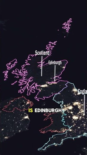 What the UK Looks Like at Night from Space (London is INSANE)