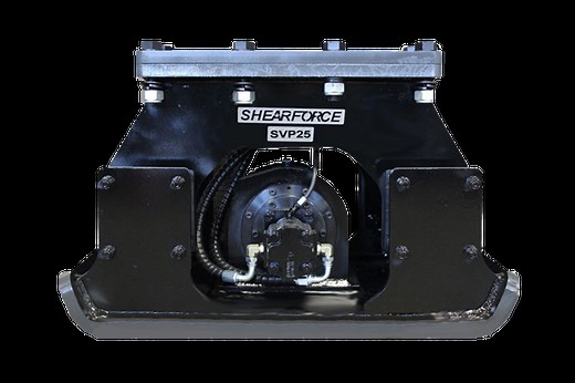 ShearForce Hydraulic Plate Compactor Excavator Attachments