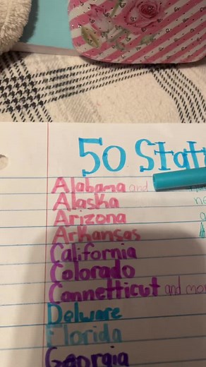 I do the 50 states on TikTok
