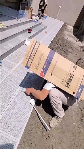 marble floor installation 🪨 | smooth and precise tiling