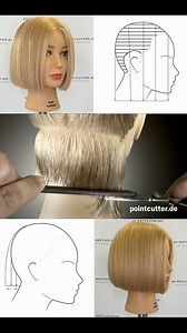 350K views · 5K reactions | HEADCAMERA TUTORIAL: Blunt Bob The word...